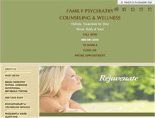 Tablet Screenshot of cuttingedgepsychiatry.com